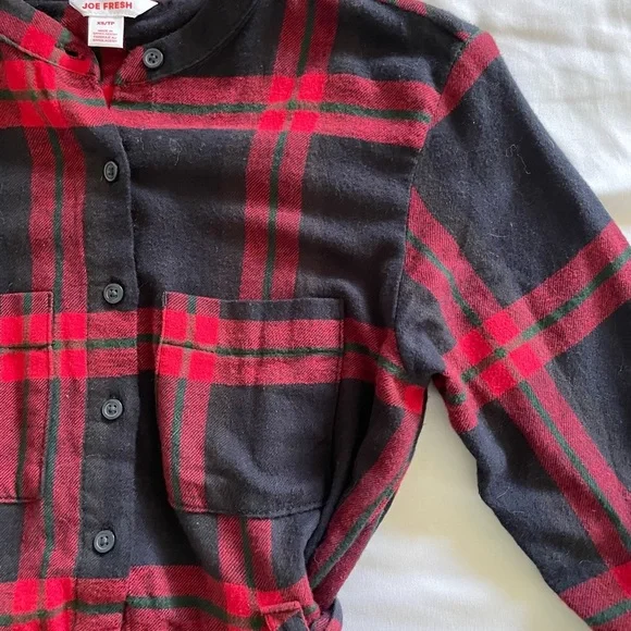 Joe Fresh Plaid Midi Dress - Picture 5 of 6